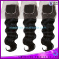 Tangle-free soft touch lace closure malaysian body wave